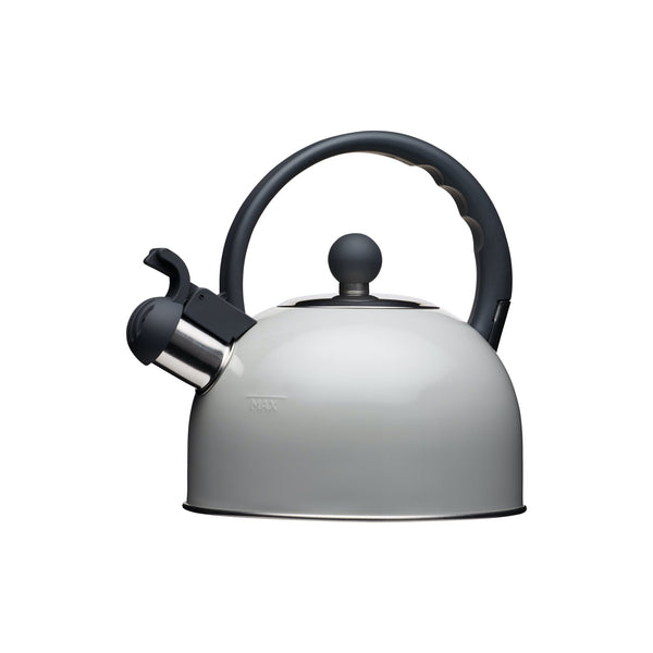 Living Nostalgia Grey 1.4L Whistling Kettle