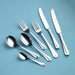 Rattail 58-Piece Stainless Steel Cutlery Set