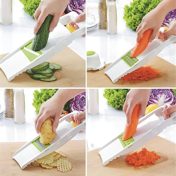 5 in 1 Handheld Vegetable Slicer & Grater