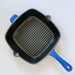 Professional Square Cast Iron Griddle Pan - 25cm