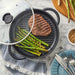 The Whatever Pan - Cast Aluminium Griddle Pan with Glass Lid