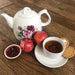 White Country Rose Ceramic Kettle - 1L