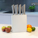 7 Piece Knives & White Block Set
